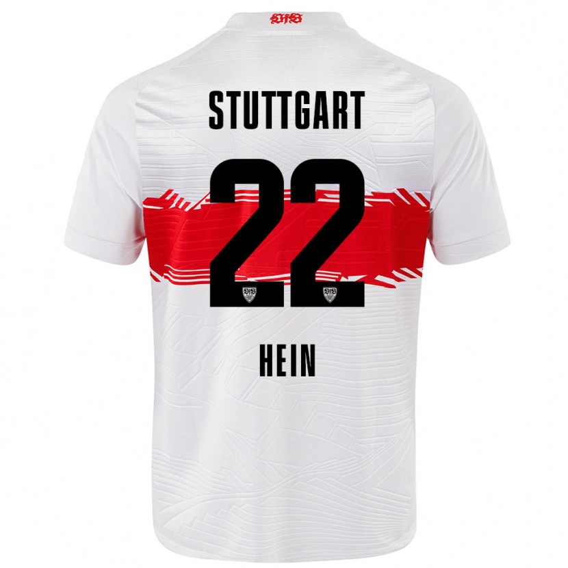 Danxen Kinder Pia Hein #22 Weiß Rot Heimtrikot Trikot 2025/26 T-Shirt Schweiz