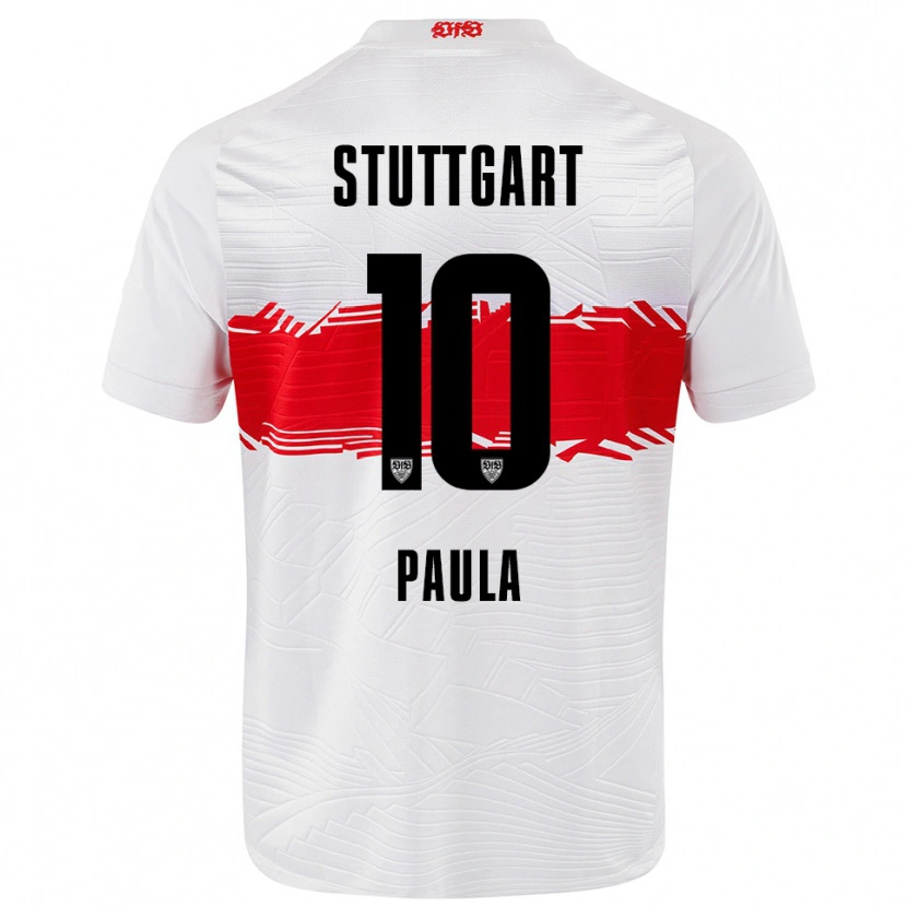 Danxen Kinder Raul Paula #10 Weiß Rot Heimtrikot Trikot 2025/26 T-Shirt Schweiz