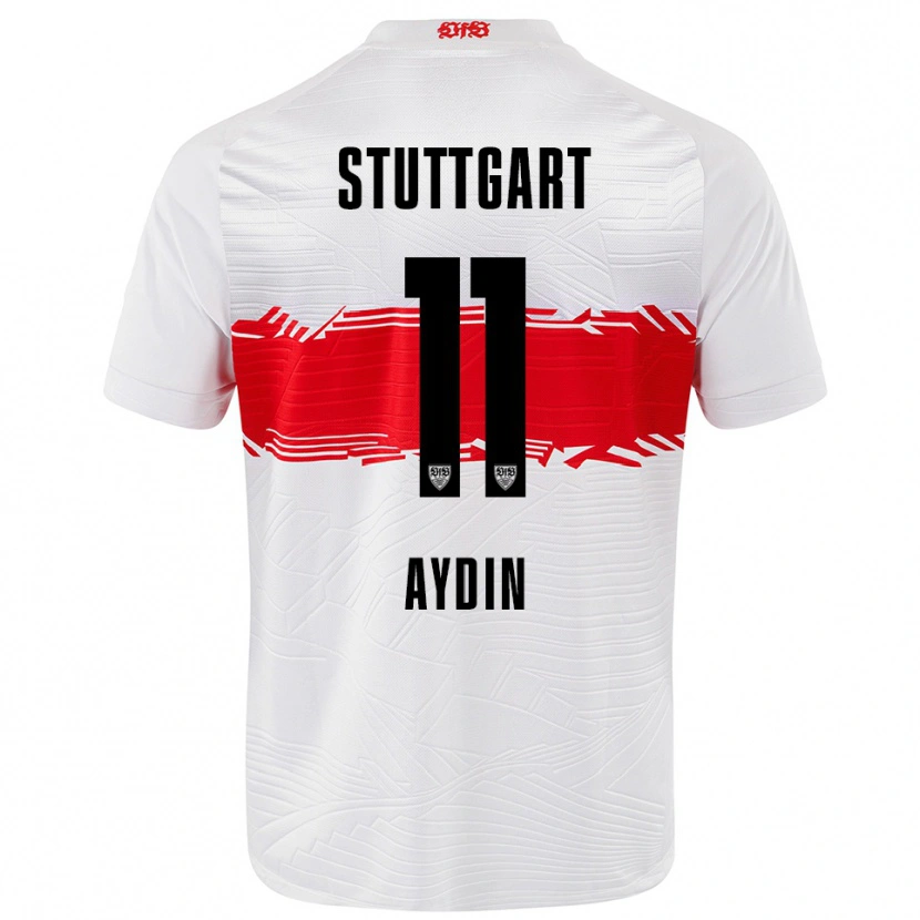 Danxen Kinder Ali Aydin #11 Weiß Rot Heimtrikot Trikot 2025/26 T-Shirt Schweiz