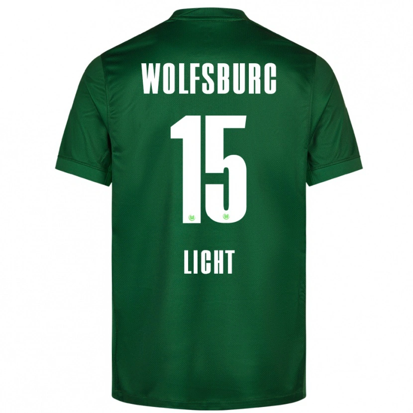 Danxen Kinder Philipp Licht #15 Grün Weiß Heimtrikot Trikot 2025/26 T-Shirt Schweiz