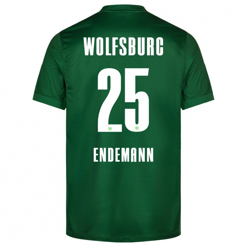 Danxen Kinder Vivien Endemann #25 Grün Weiß Heimtrikot Trikot 2025/26 T-Shirt Schweiz