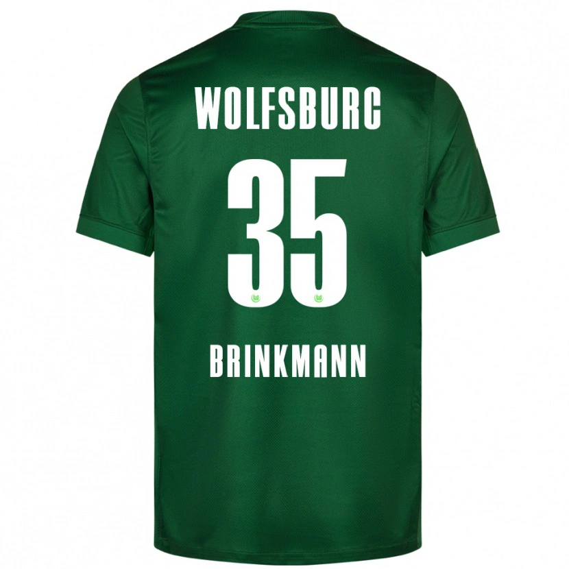 Danxen Kinder Karla Brinkmann #35 Grün Weiß Heimtrikot Trikot 2025/26 T-Shirt Schweiz