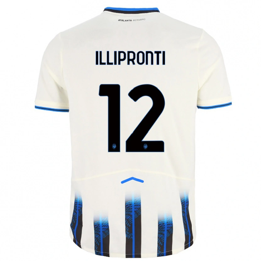 Danxen Kinder Filippo Illipronti #12 Weiß Blau Auswärtstrikot Trikot 2025/26 T-Shirt Schweiz