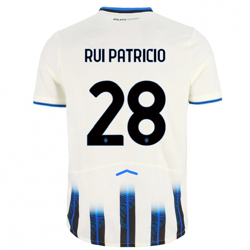 Danxen Kinder Rui Patricio #28 Weiß Blau Auswärtstrikot Trikot 2025/26 T-Shirt Schweiz