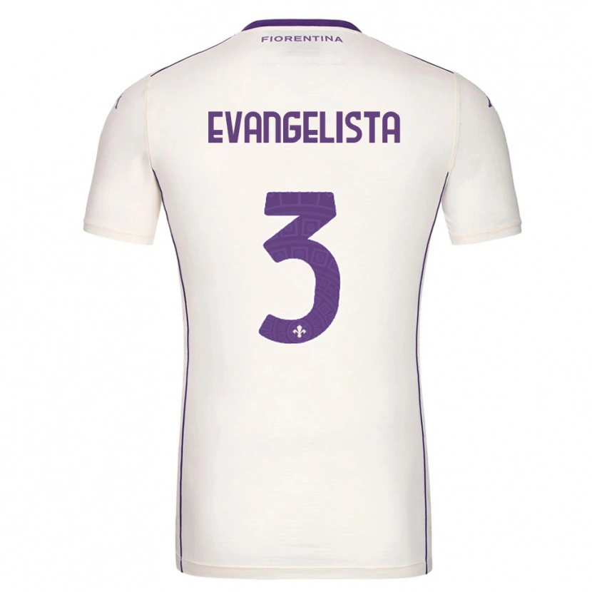 Danxen Kinder Carlo Evangelista #3 Weiß Lila Rot Auswärtstrikot Trikot 2025/26 T-Shirt Schweiz