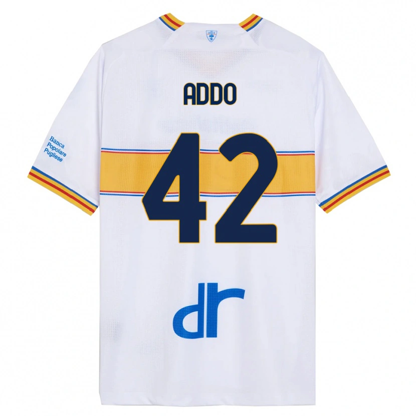 Danxen Kinder Vernon Addo #42 Weiß Gelb Auswärtstrikot Trikot 2025/26 T-Shirt Schweiz