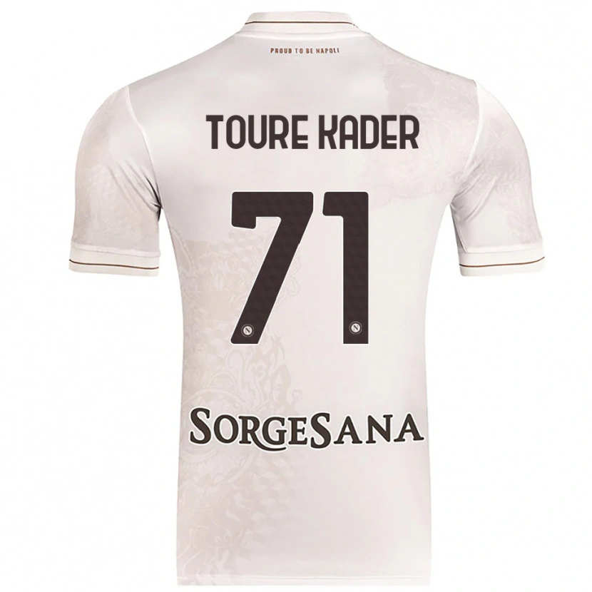 Danxen Kinder Aziz Toure Kader #71 Champagner Braun Auswärtstrikot Trikot 2025/26 T-Shirt Schweiz