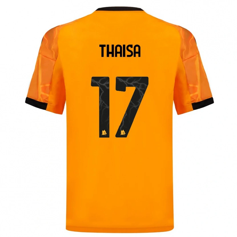 Danxen Kinder Thaisa #17 Orange Schwarz Auswärtstrikot Trikot 2025/26 T-Shirt Schweiz