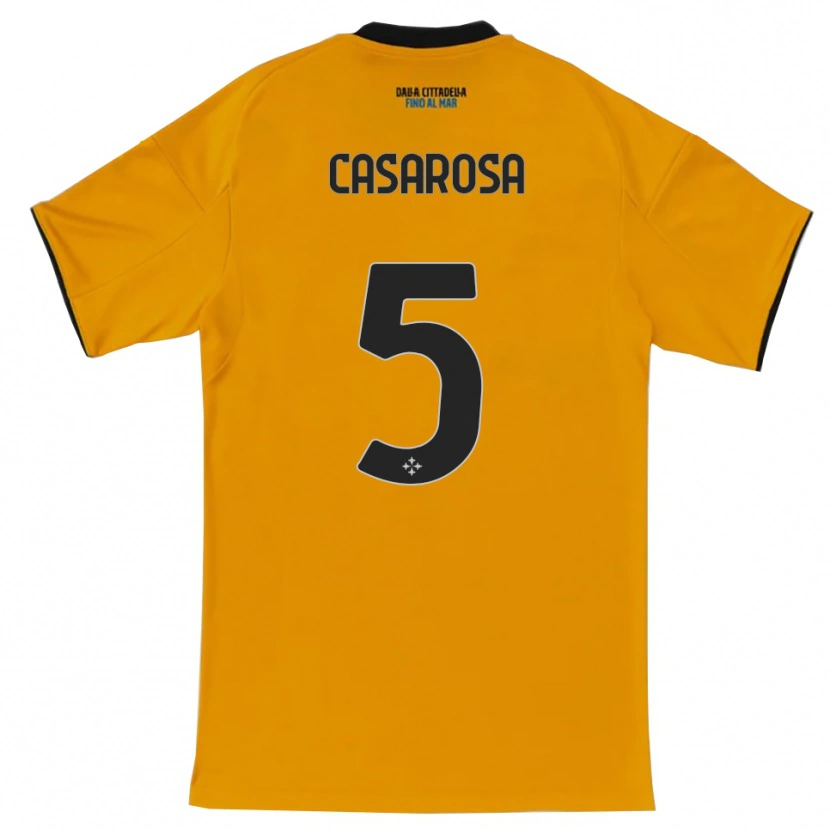 Danxen Kinder Matias Casarosa #5 Orange Blau Auswärtstrikot Trikot 2025/26 T-Shirt Schweiz