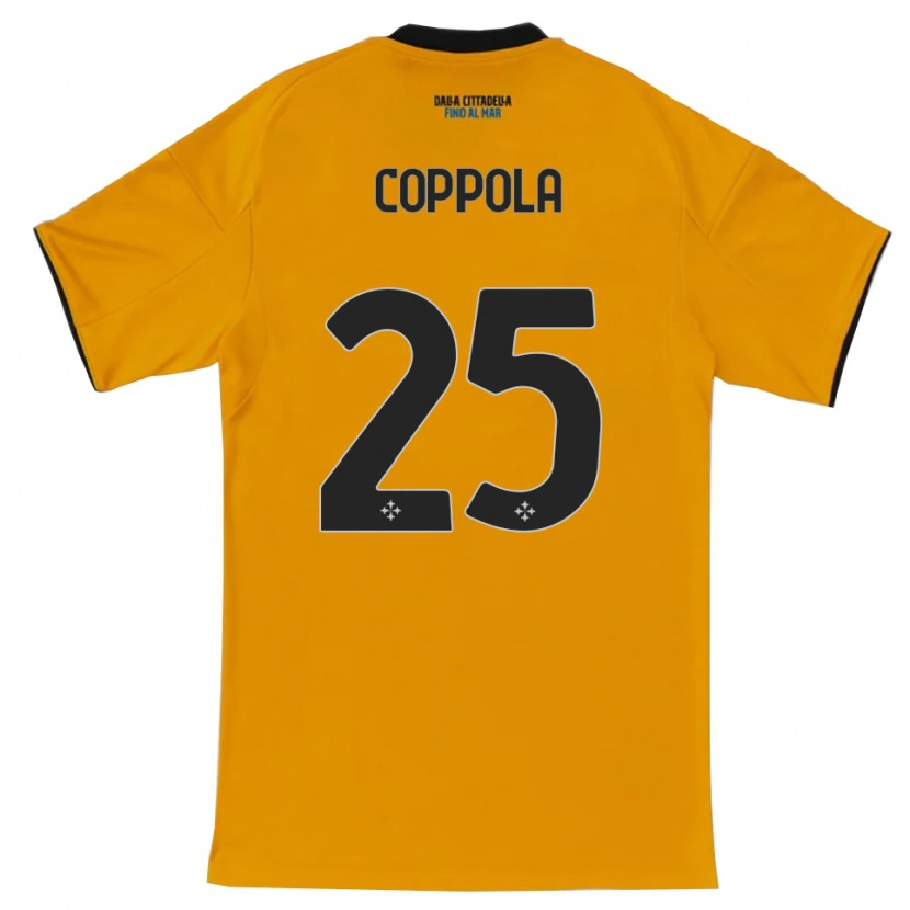 Danxen Kinder Francesco Coppola #25 Orange Blau Auswärtstrikot Trikot 2025/26 T-Shirt Schweiz