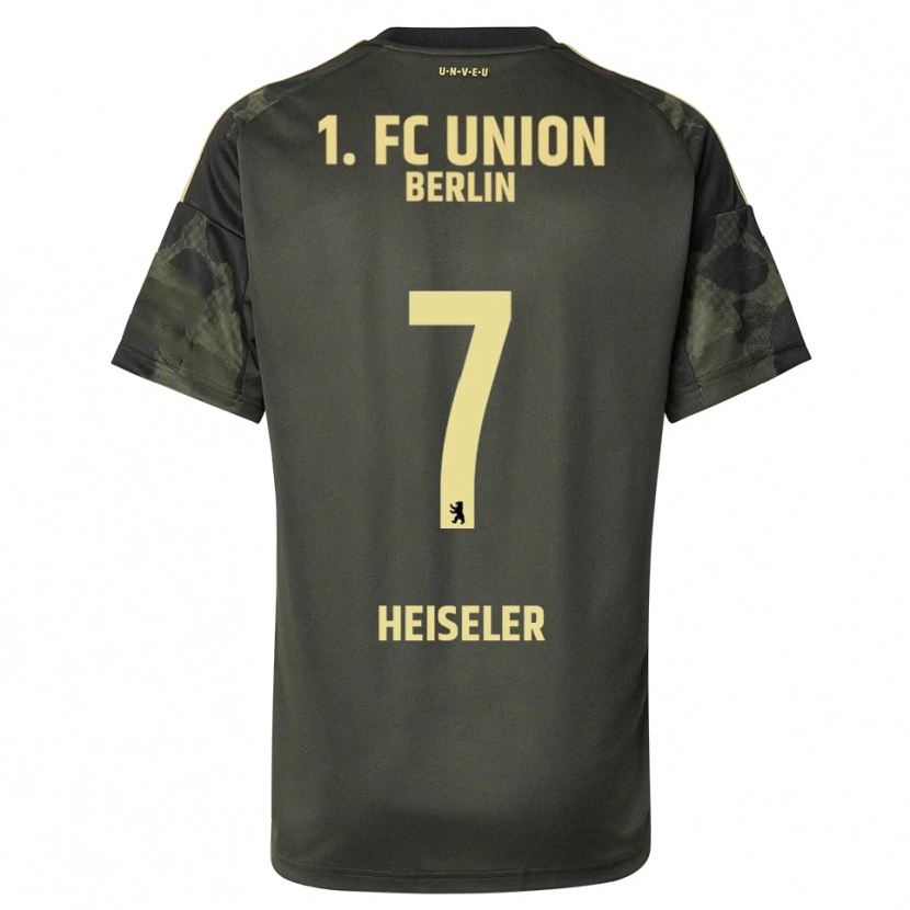 Danxen Kinder Lisa Heiseler #7 Dunkelgrün Schwarz Auswärtstrikot Trikot 2025/26 T-Shirt Schweiz