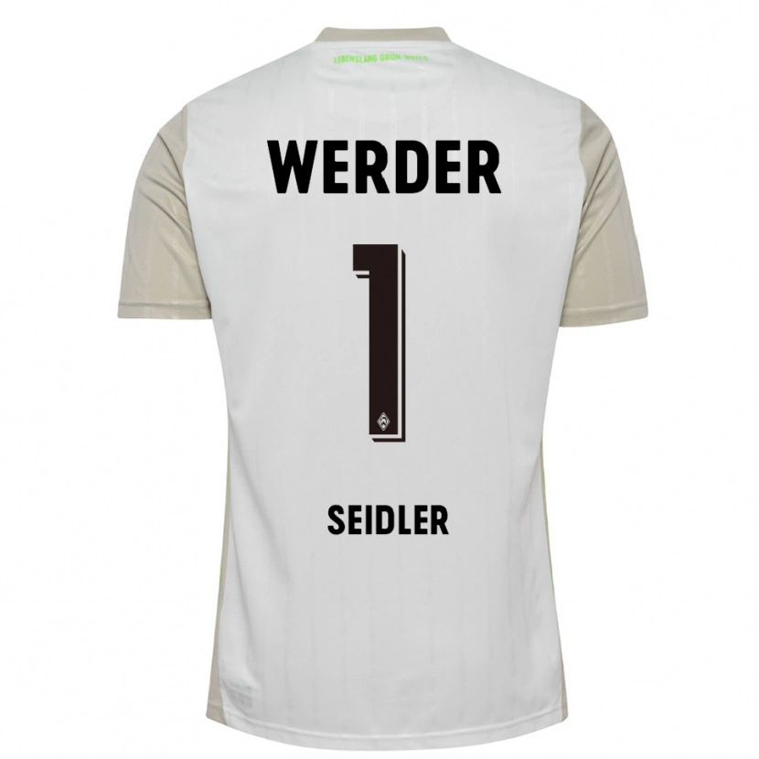 Danxen Kinder Calvin Seidler #1 Weiß Schwarz Auswärtstrikot Trikot 2025/26 T-Shirt Schweiz