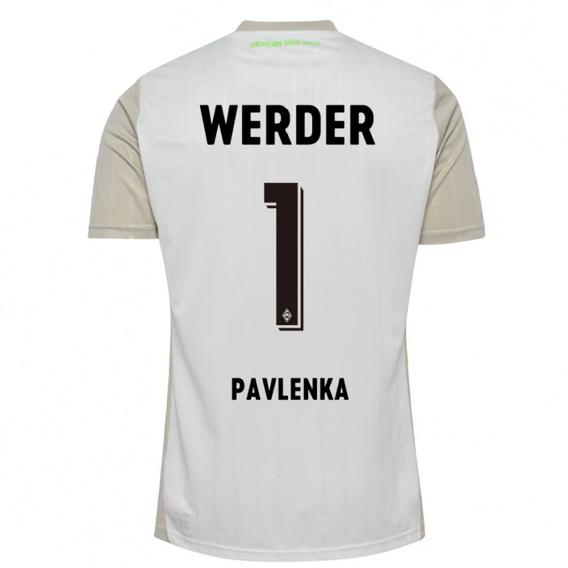 Danxen Kinder Jiri Pavlenka #1 Weiß Schwarz Auswärtstrikot Trikot 2025/26 T-Shirt Schweiz
