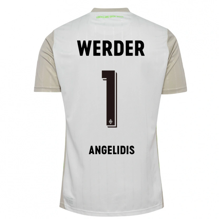Danxen Kinder Spyros Angelidis #1 Weiß Schwarz Auswärtstrikot Trikot 2025/26 T-Shirt Schweiz