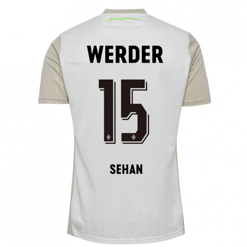 Danxen Kinder Jasmin Sehan #15 Weiß Schwarz Auswärtstrikot Trikot 2025/26 T-Shirt Schweiz