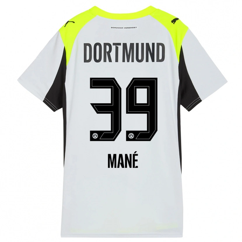 Danxen Kinder Filippo Mané #39 Fluoreszierendes Gelb Auswärtstrikot Trikot 2025/26 T-Shirt Schweiz