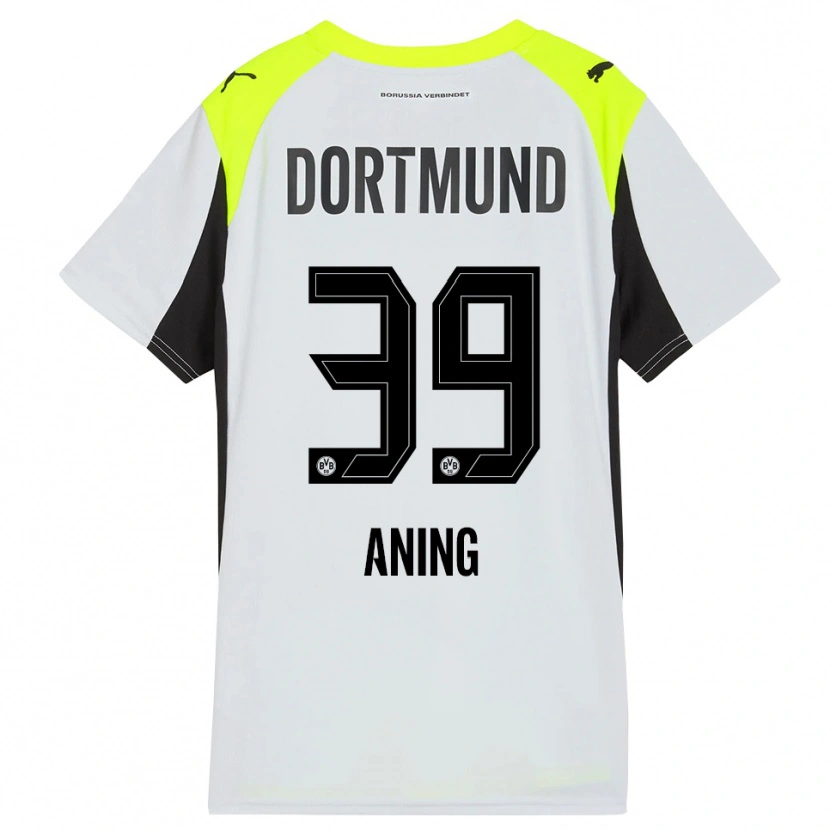 Danxen Kinder Prince Aning #39 Fluoreszierendes Gelb Auswärtstrikot Trikot 2025/26 T-Shirt Schweiz