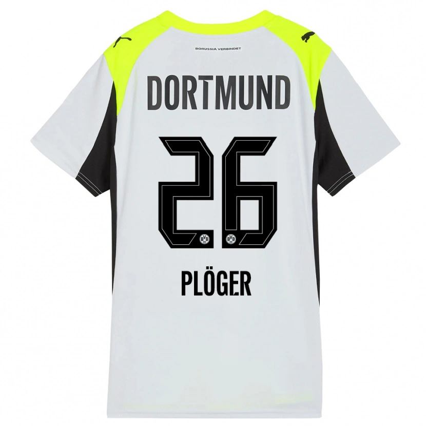 Danxen Kinder Dustin Plöger #26 Fluoreszierendes Gelb Auswärtstrikot Trikot 2025/26 T-Shirt Schweiz