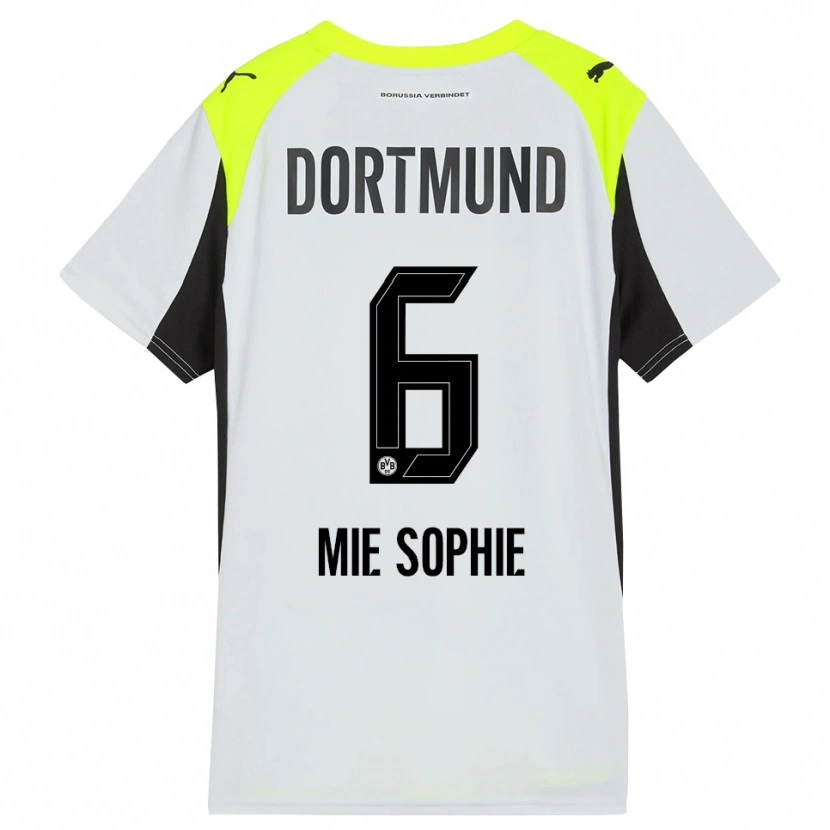 Danxen Kinder Sando Mie Sophie #6 Fluoreszierendes Gelb Auswärtstrikot Trikot 2025/26 T-Shirt Schweiz