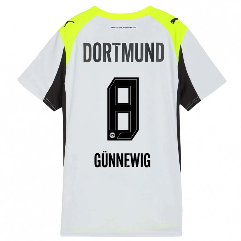 Danxen Kinder Noreen Günnewig #8 Fluoreszierendes Gelb Auswärtstrikot Trikot 2025/26 T-Shirt Schweiz