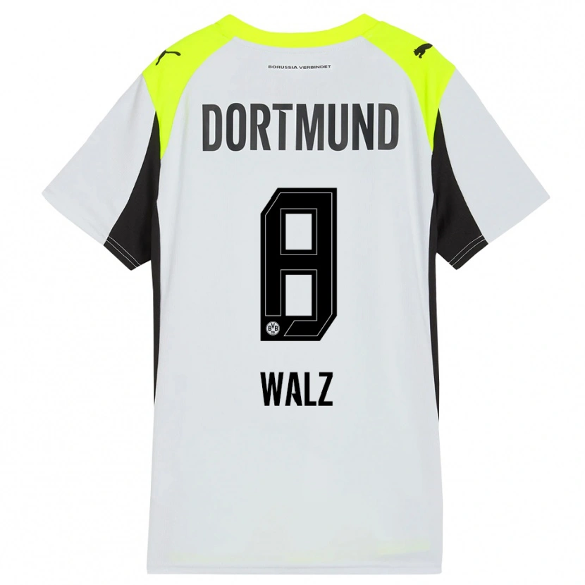Danxen Kinder Vasco Walz #8 Fluoreszierendes Gelb Auswärtstrikot Trikot 2025/26 T-Shirt Schweiz