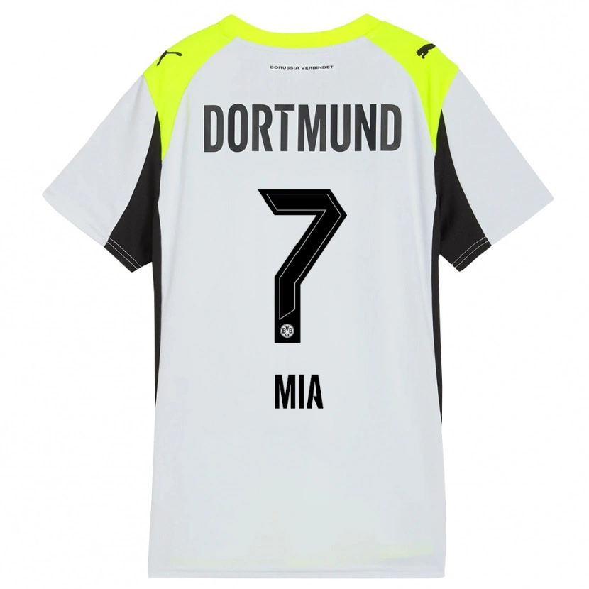 Danxen Kinder Zschocke Mia #7 Fluoreszierendes Gelb Auswärtstrikot Trikot 2025/26 T-Shirt Schweiz