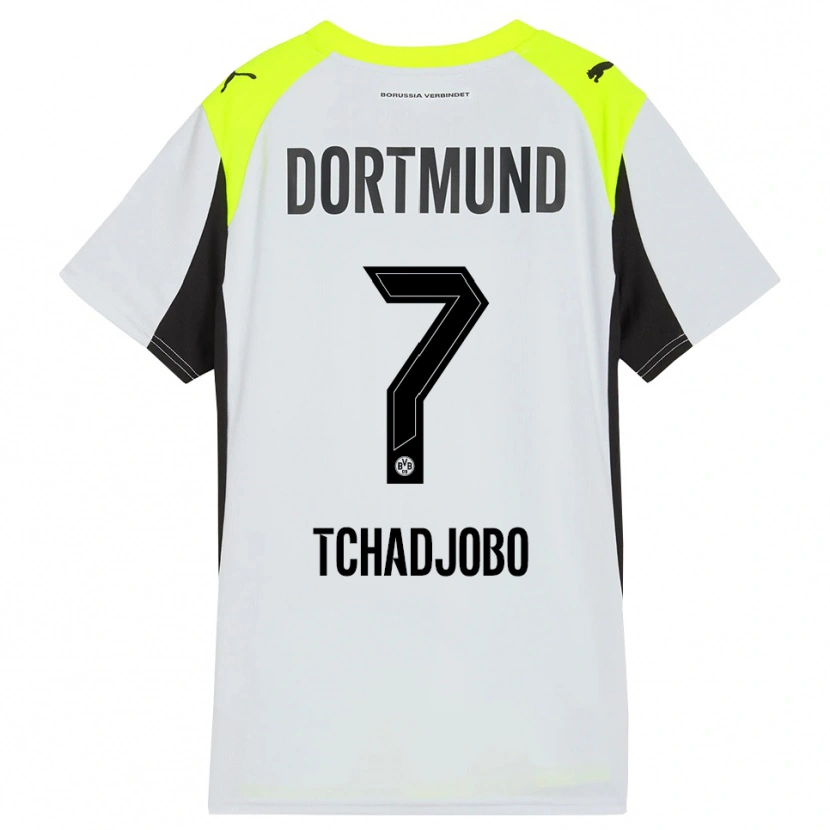 Danxen Kinder Dia Tchadjobo #7 Fluoreszierendes Gelb Auswärtstrikot Trikot 2025/26 T-Shirt Schweiz