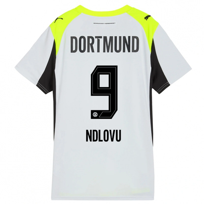 Danxen Kinder Desmond Ndlovu #9 Fluoreszierendes Gelb Auswärtstrikot Trikot 2025/26 T-Shirt Schweiz