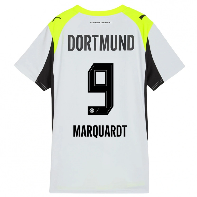 Danxen Kinder Dana Marquardt #9 Fluoreszierendes Gelb Auswärtstrikot Trikot 2025/26 T-Shirt Schweiz
