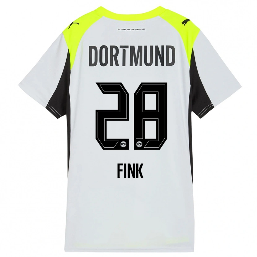 Danxen Kinder Bradley Fink #28 Fluoreszierendes Gelb Auswärtstrikot Trikot 2025/26 T-Shirt Schweiz