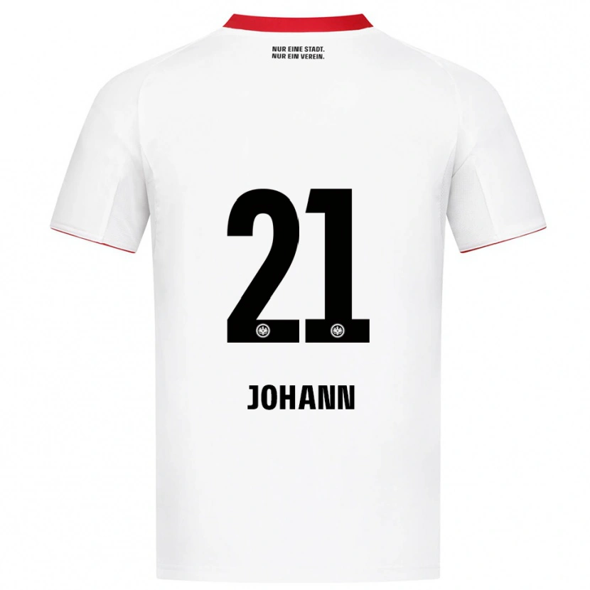 Danxen Kinder Hannah Johann #21 Weiß Rot Auswärtstrikot Trikot 2025/26 T-Shirt Schweiz