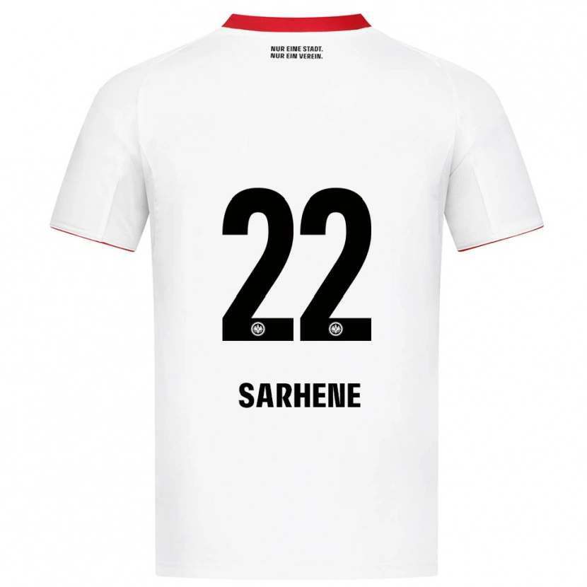 Danxen Kinder Clement Nana-Sarhene #22 Weiß Rot Auswärtstrikot Trikot 2025/26 T-Shirt Schweiz