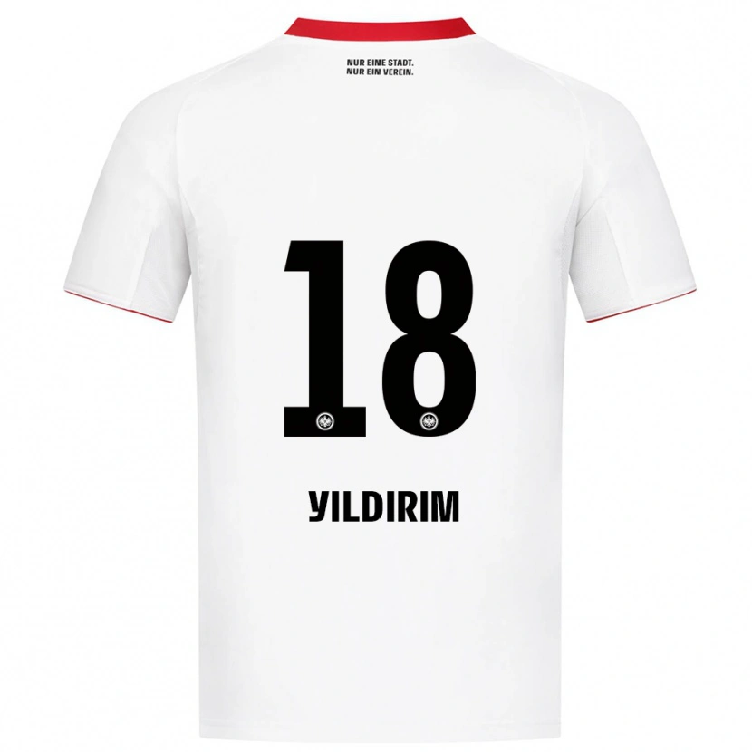 Danxen Kinder Metehan Yildirim #18 Weiß Rot Auswärtstrikot Trikot 2025/26 T-Shirt Schweiz