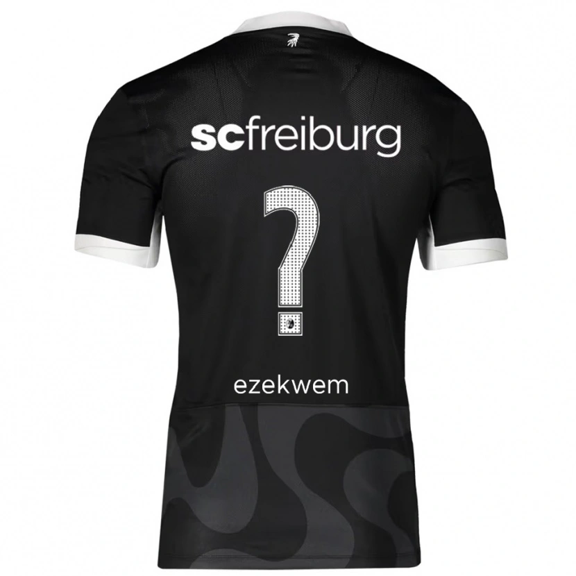 Danxen Kinder Kimberly Ezekwem #0 Schwarz Weiß Auswärtstrikot Trikot 2025/26 T-Shirt Schweiz