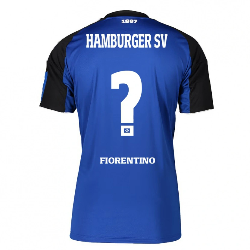 Danxen Kinder Gianluca Fiorentino #0 Blau Schwarz Auswärtstrikot Trikot 2025/26 T-Shirt Schweiz