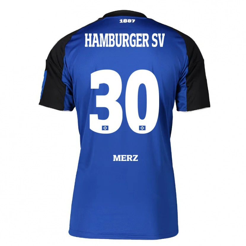 Danxen Kinder Selma Merz #30 Blau Schwarz Auswärtstrikot Trikot 2025/26 T-Shirt Schweiz