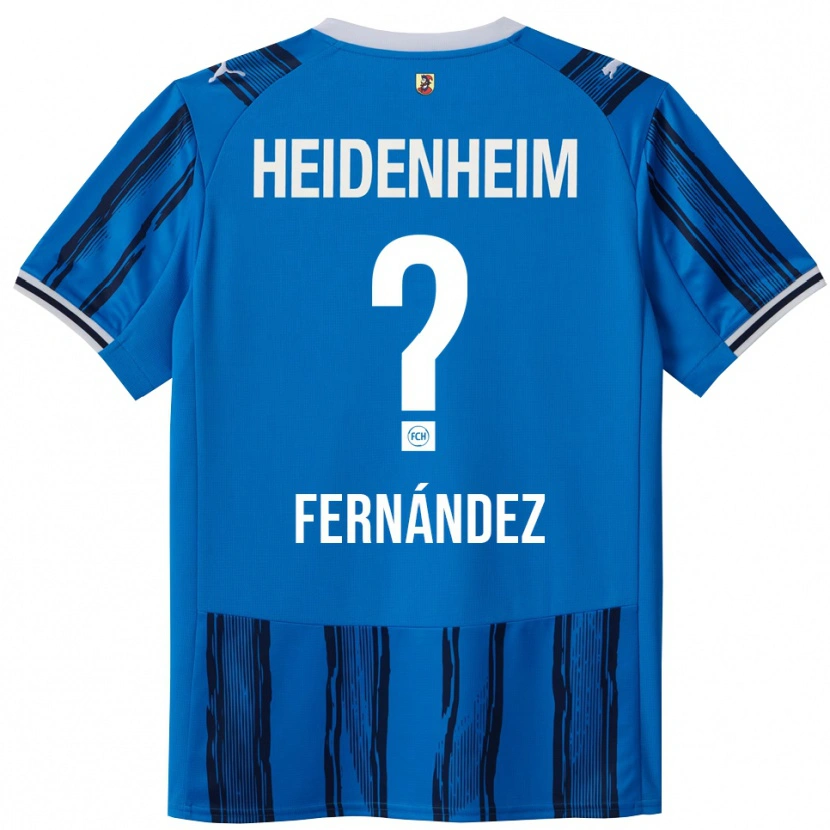 Danxen Kinder Leon Fernandez #0 Blau Marineblau Auswärtstrikot Trikot 2025/26 T-Shirt Schweiz