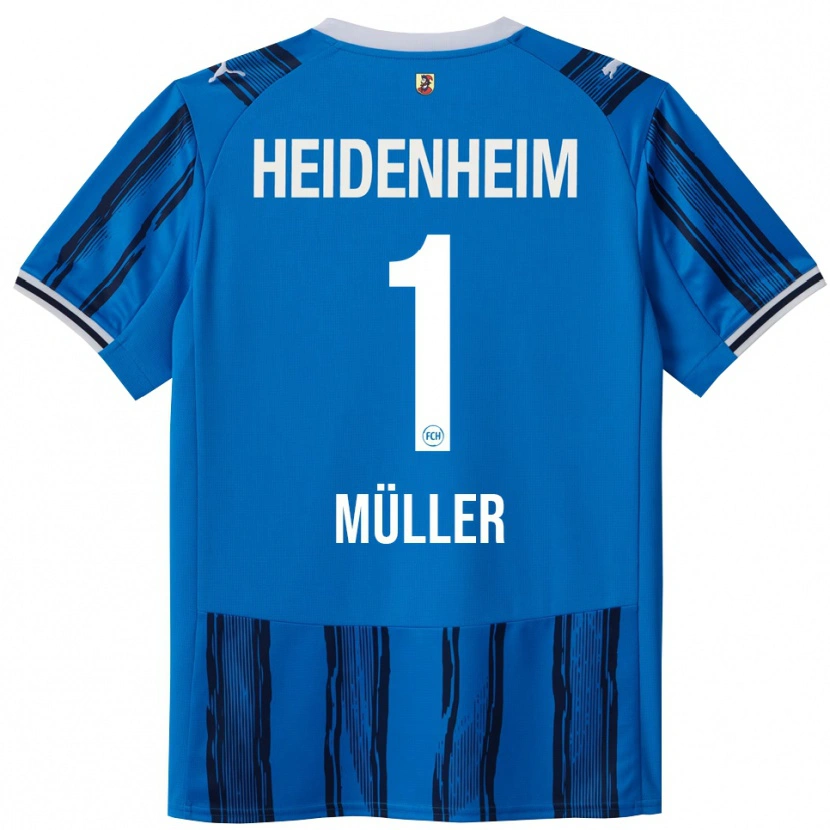 Danxen Kinder Kevin Müller #1 Blau Marineblau Auswärtstrikot Trikot 2025/26 T-Shirt Schweiz