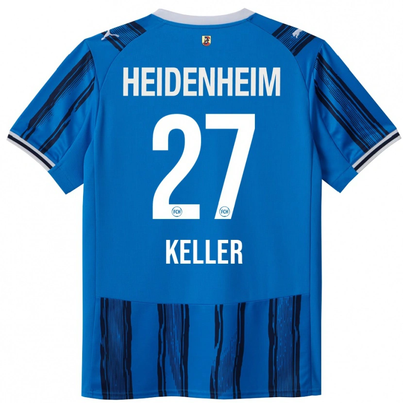 Danxen Kinder Thomas Keller #27 Blau Marineblau Auswärtstrikot Trikot 2025/26 T-Shirt Schweiz