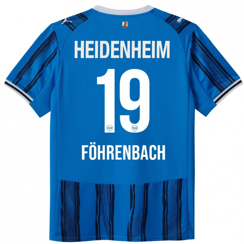 Danxen Kinder Jonas Föhrenbach #19 Blau Marineblau Auswärtstrikot Trikot 2025/26 T-Shirt Schweiz