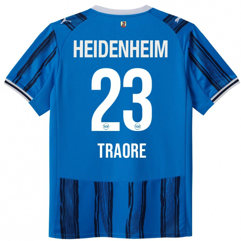 Danxen Kinder Omar Traoré #23 Blau Marineblau Auswärtstrikot Trikot 2025/26 T-Shirt Schweiz
