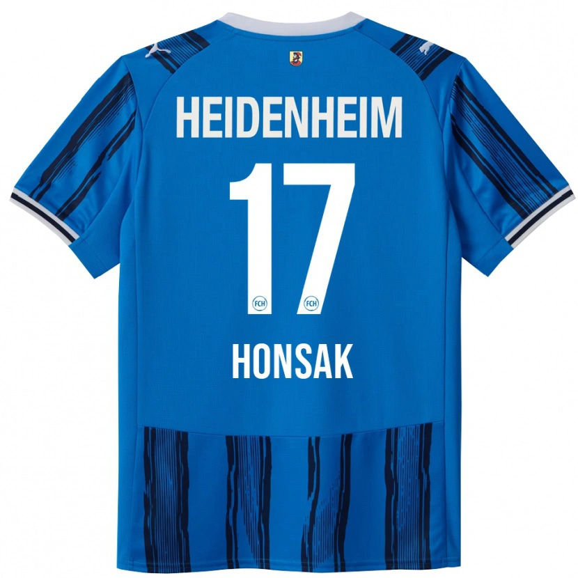 Danxen Kinder Mathias Honsak #17 Blau Marineblau Auswärtstrikot Trikot 2025/26 T-Shirt Schweiz