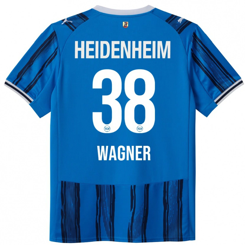 Danxen Kinder Yannik Wagner #38 Blau Marineblau Auswärtstrikot Trikot 2025/26 T-Shirt Schweiz