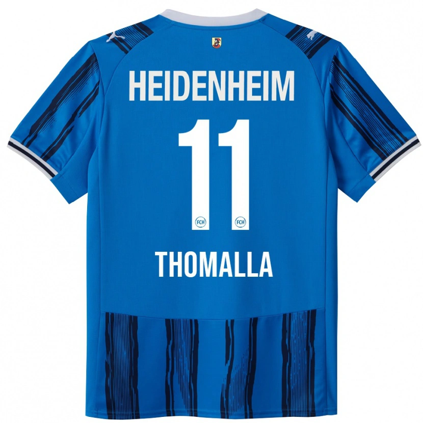 Danxen Kinder Denis Thomalla #11 Blau Marineblau Auswärtstrikot Trikot 2025/26 T-Shirt Schweiz