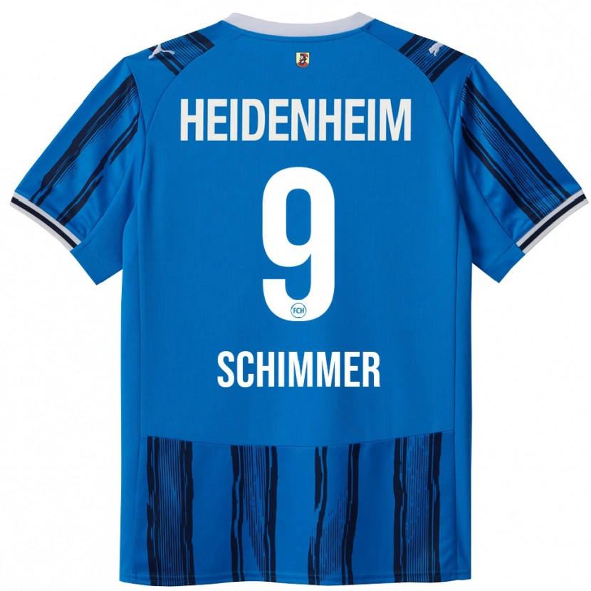 Danxen Kinder Stefan Schimmer #9 Blau Marineblau Auswärtstrikot Trikot 2025/26 T-Shirt Schweiz