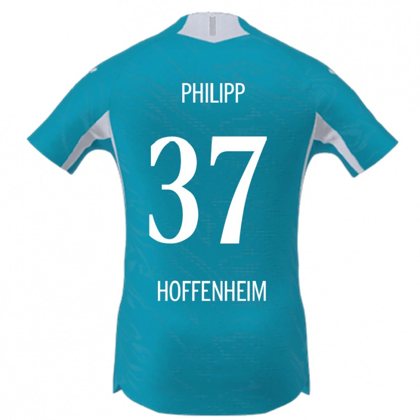 Danxen Kinder Luca Philipp #37 Himmelblau Auswärtstrikot Trikot 2025/26 T-Shirt Schweiz