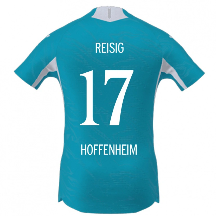 Danxen Kinder Ruben Reisig #17 Himmelblau Auswärtstrikot Trikot 2025/26 T-Shirt Schweiz