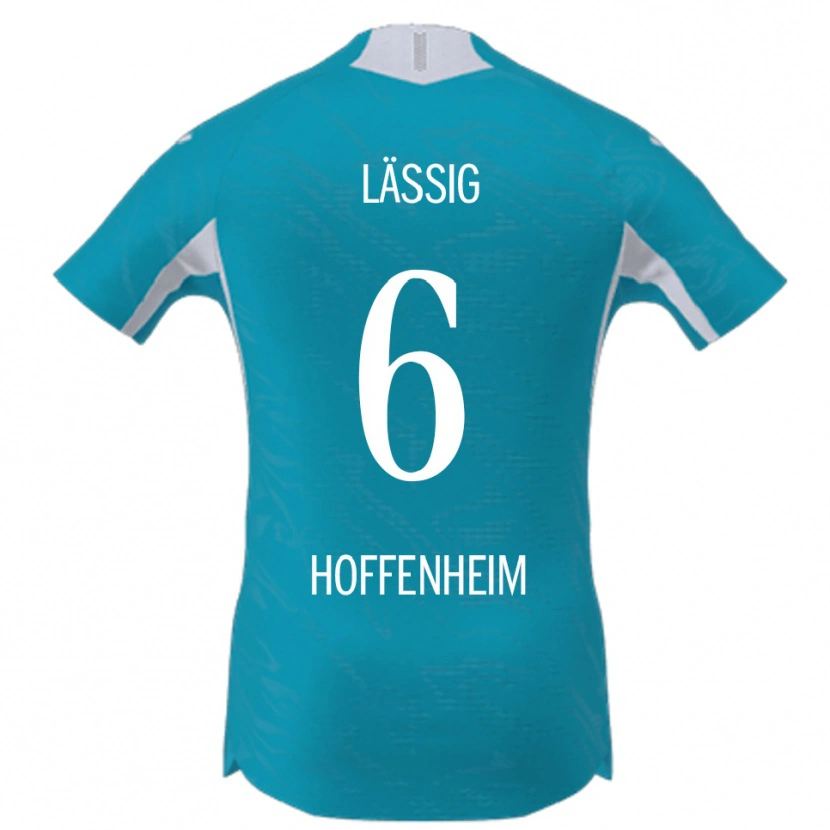Danxen Kinder Valentin Lässig #6 Himmelblau Auswärtstrikot Trikot 2025/26 T-Shirt Schweiz