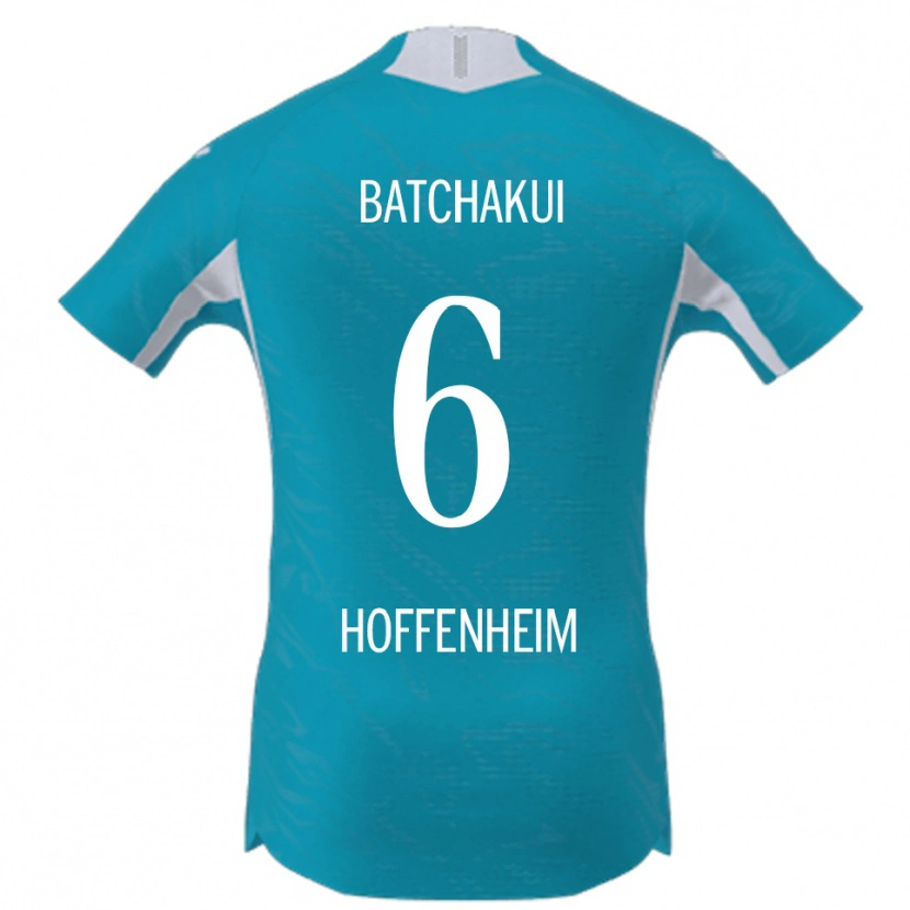 Danxen Kinder Kylian Batchakui #6 Himmelblau Auswärtstrikot Trikot 2025/26 T-Shirt Schweiz