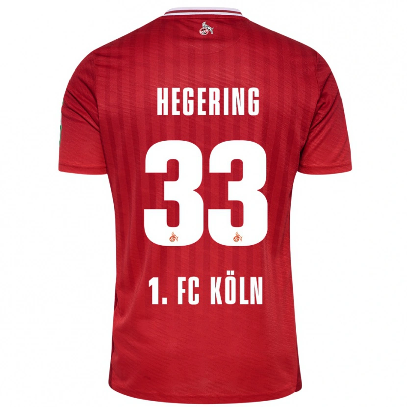 Danxen Kinder Marina Hegering #33 Rot Weiß Auswärtstrikot Trikot 2025/26 T-Shirt Schweiz